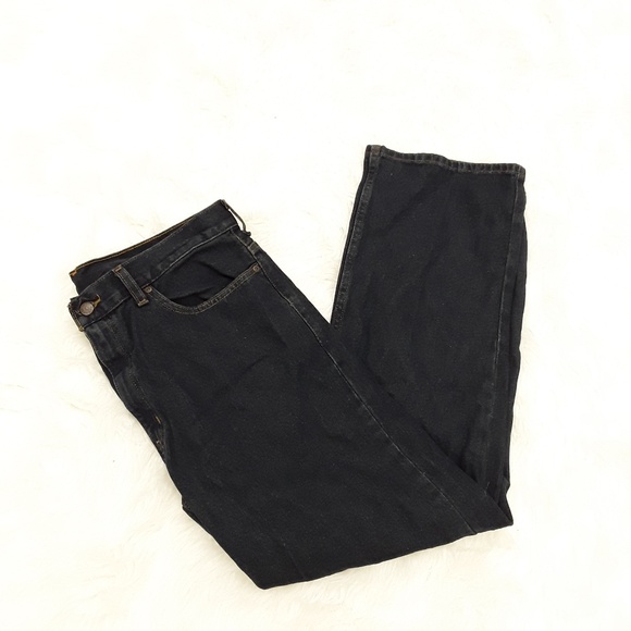 wrangler dark wash jeans